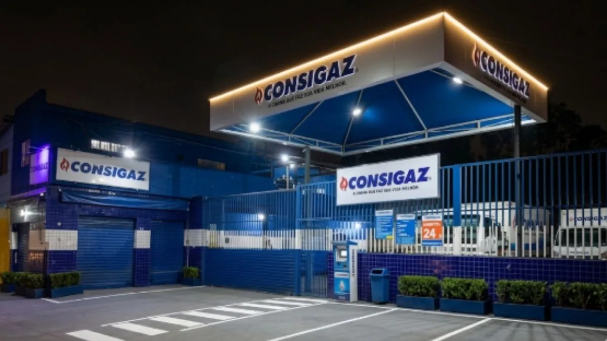 Foto da fachada de uma revenda Consigaz para ilustrar artigo sobre como abrir uma franquia de gás na sua região